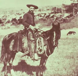 Montana Cowboy, ca. 1880